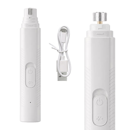 KRUMAD Szlifierka do pazurów dla psa i kota bezprzewodowa, USB-C, 7500 obr./min – stalowa tarcza