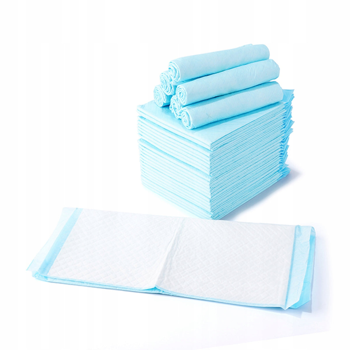 BOUNN Podkłady chłonne dla psa 45x60 cm, 100 szt. – 6 warstw, chłonność do 500 ml