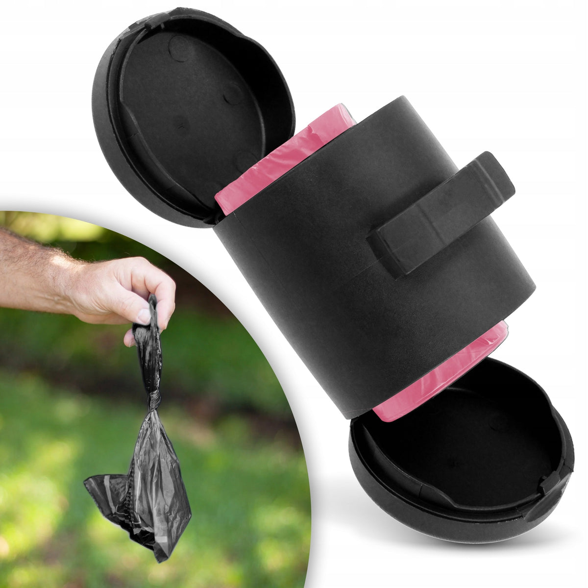 Flexi Multi Box pojemnik na woreczki do smyczy z 240 woreczkami na psie odchody