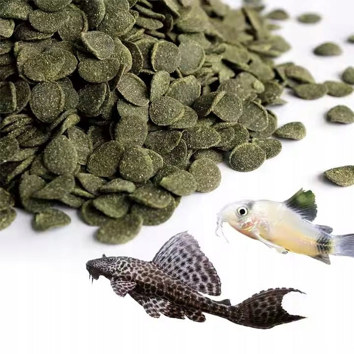 TD Stones Pokarm dla ryb dennych 1000 g – tonące wafelki ze spiruliną dla glonojadów