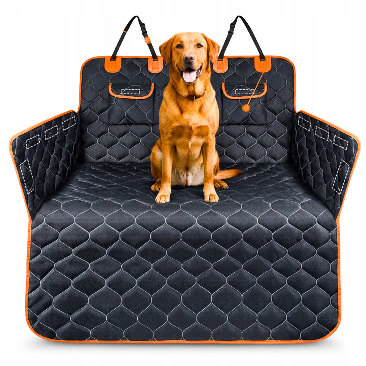 WS Mata do bagażnika dla psa 173 x 174 cm wodoodporna, do SUV i kombi – XL, czarna