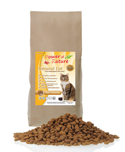 Power of Nature sucha karma dla kota 2 kg bezzbożowa z kurczakiem – Fee's Favorite
