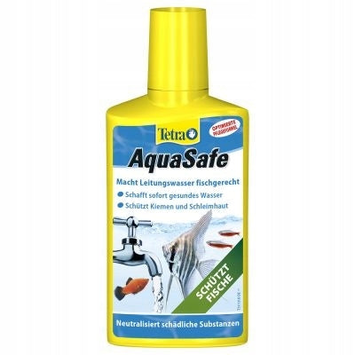 Tetra AquaSafe uzdatniacz wody do akwarium 250 ml – neutralizuje chlor, formuła antystresowa