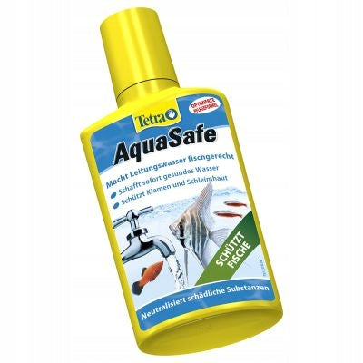 Tetra AquaSafe uzdatniacz wody do akwarium 250 ml – neutralizuje chlor, formuła antystresowa