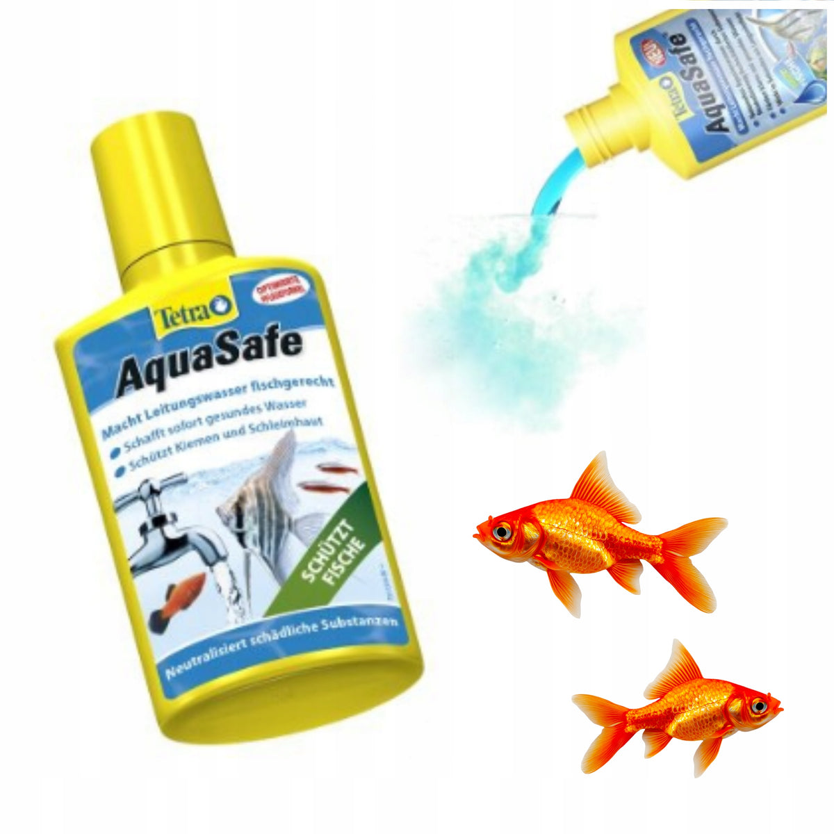 Tetra AquaSafe uzdatniacz wody do akwarium 250 ml – neutralizuje chlor, formuła antystresowa