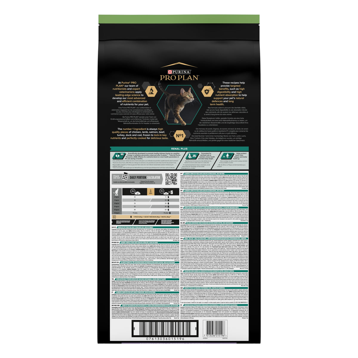 PRO PLAN Adult Sterilised Renal Plus karma sucha dla kota sterylizowanego 10 kg + 2 kg – indyk