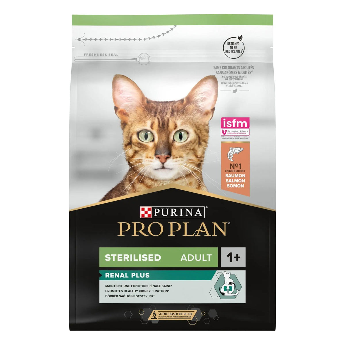 PRO PLAN Adult Sterilised Renal Plus sucha karma dla kotów sterylizowanych 3 kg – łosoś