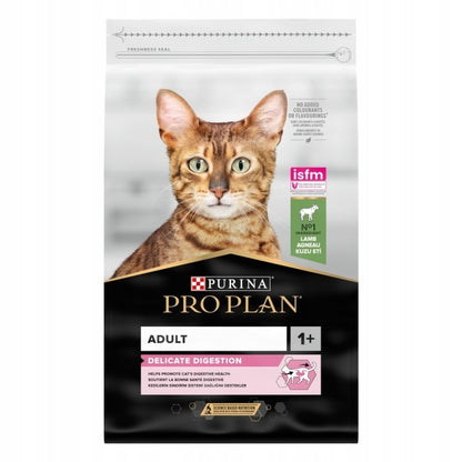 PRO PLAN Delicate Digestion Adult sucha karma dla kota z jagnięciną 10 kg – z prebiotykiem