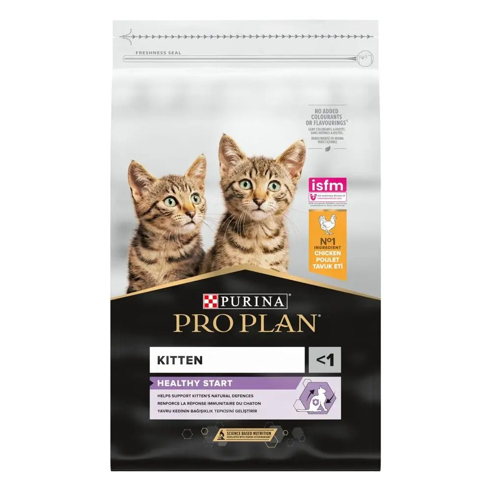 PRO PLAN Kitten Healthy Start sucha karma dla kociąt 10 kg z prebiotykiem – kurczak