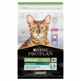 Purina Pro Plan Sterilised Renal sucha karma dla kota 10 kg z indykiem i prebiotykiem