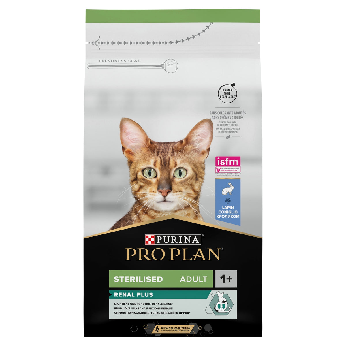 PRO PLAN Sterilised Adult Renal Plus sucha karma dla kota z królikiem 1,5 kg