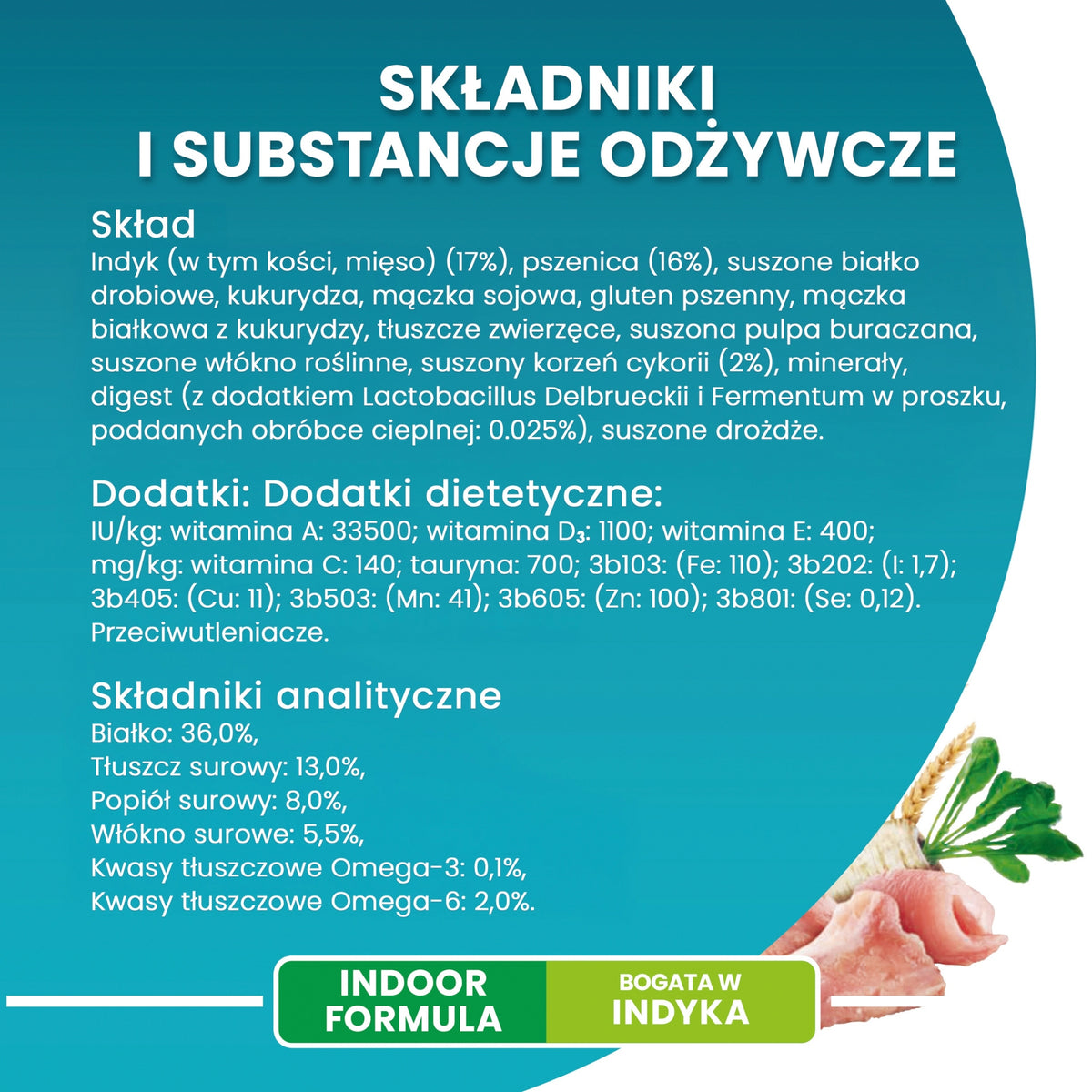 Purina ONE Indoor Formula sucha karma dla kotów domowych z indykiem 9,75 kg – dorosłe