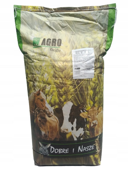 Karma dla młodych królików Junior 25 kg – granulat, mieszanka paszowa z marchewką
