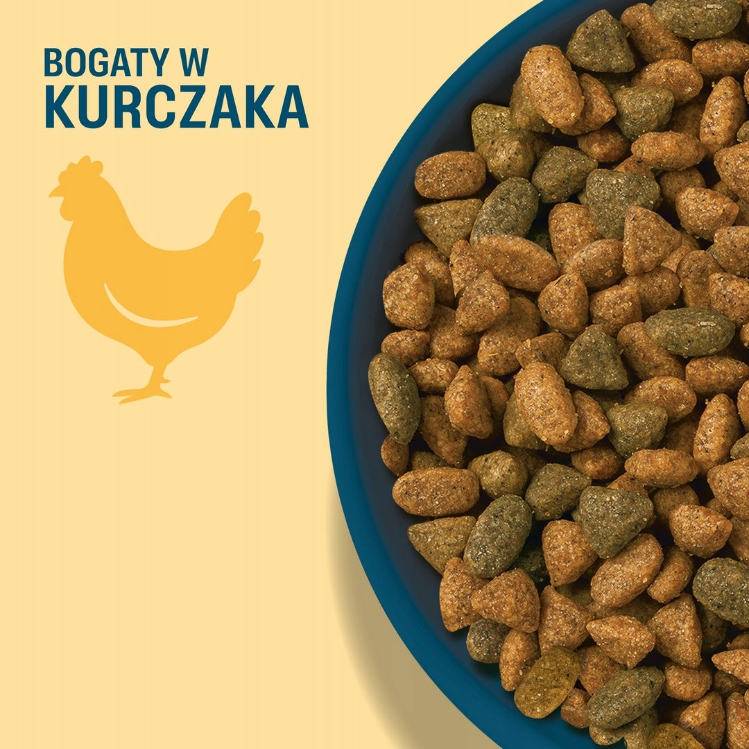 Perfect Fit Indoor 1+ sucha karma dla kota niewychodzącego 7 kg z prebiotykiem – kurczak