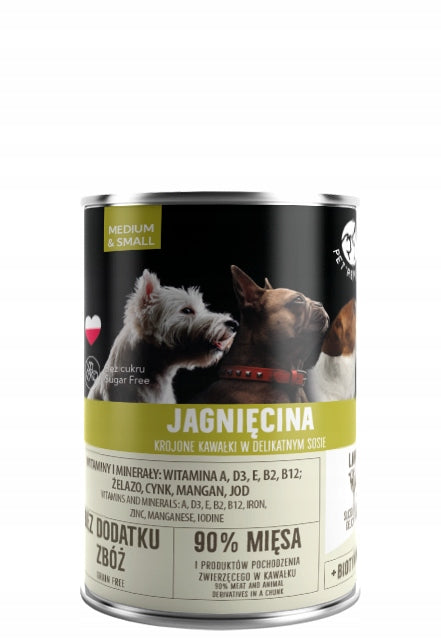 Pet Republic mokra karma dla psa bez zbóż 30 x 400 g – kawałki w sosie, mix smaków