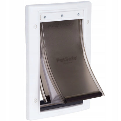 PetSafe Extreme Weather drzwiczki dla psa i kota L 31 x 50 cm, termoizolacyjne – białe