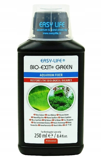 Easy Life Bio-Exit Green preparat na glony nitkowate i krasnorosty do akwarium – 250 ml