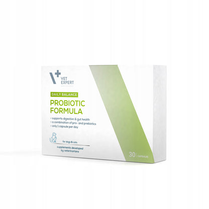 Vet Expert ProBiotic Formula probiotyk dla psa i kota na trawienie – 30 kapsułek