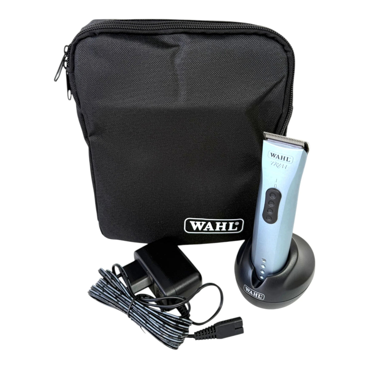Wahl Super Trim bezprzewodowy trymer dla psa – ostrze 0,4 mm, 100 min pracy, srebrny