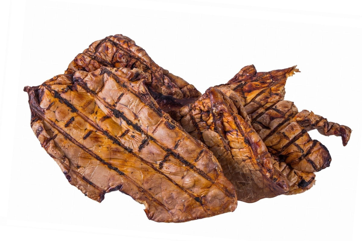 Psiesmaki płuca wieprzowe suszone dla psa 1 kg – duże kawałki, bezzbożowy przysmak