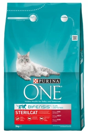 Purina ONE Sterilcat sucha karma dla kota sterylizowanego 5,7 kg – z kurczakiem