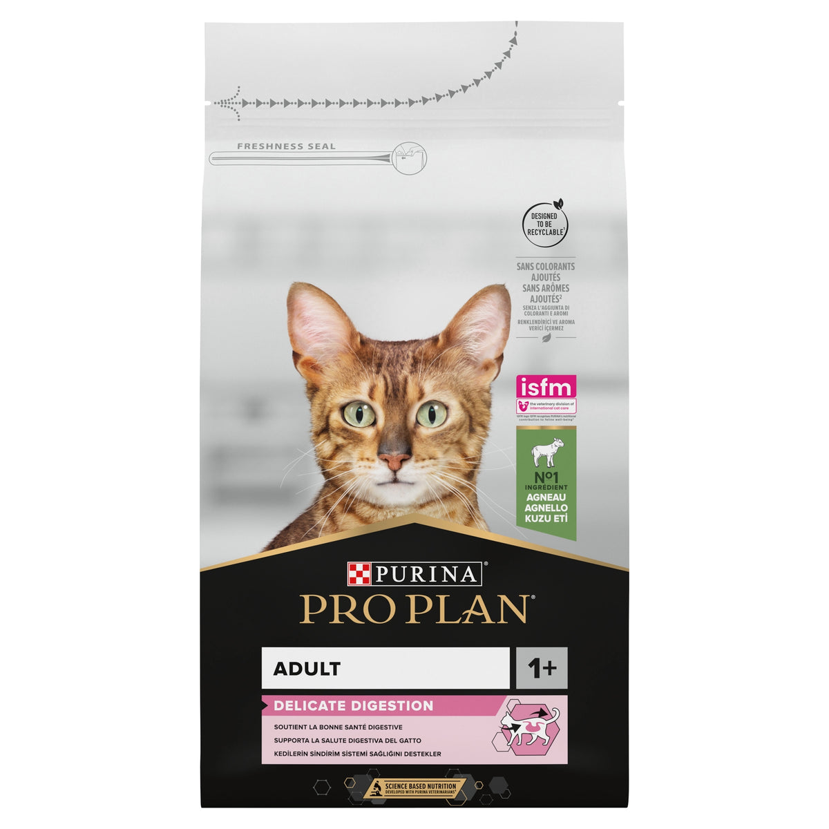 Purina Pro Plan Delicate Digestion Adult karma sucha dla kota 1,5 kg z prebiotykiem – jagnięcina