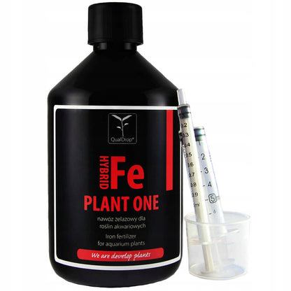 QUALDROP Fe HYBRID nawóz żelazowy do akwarium 500 ml – żelazo Fe+2 i Fe+3 dla roślin