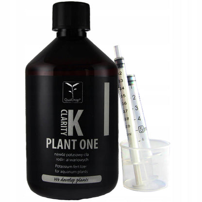 Qualdrop K Clarity nawóz potasowy dla roślin akwariowych w płynie 500 ml – słodkowodne