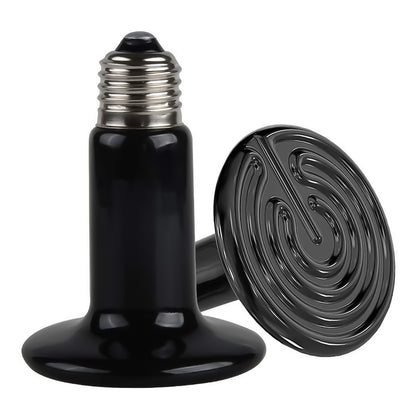 Resun Ceramiczny emiter ciepła do terrarium 60 W, gwint E27, bez światła – dla gadów