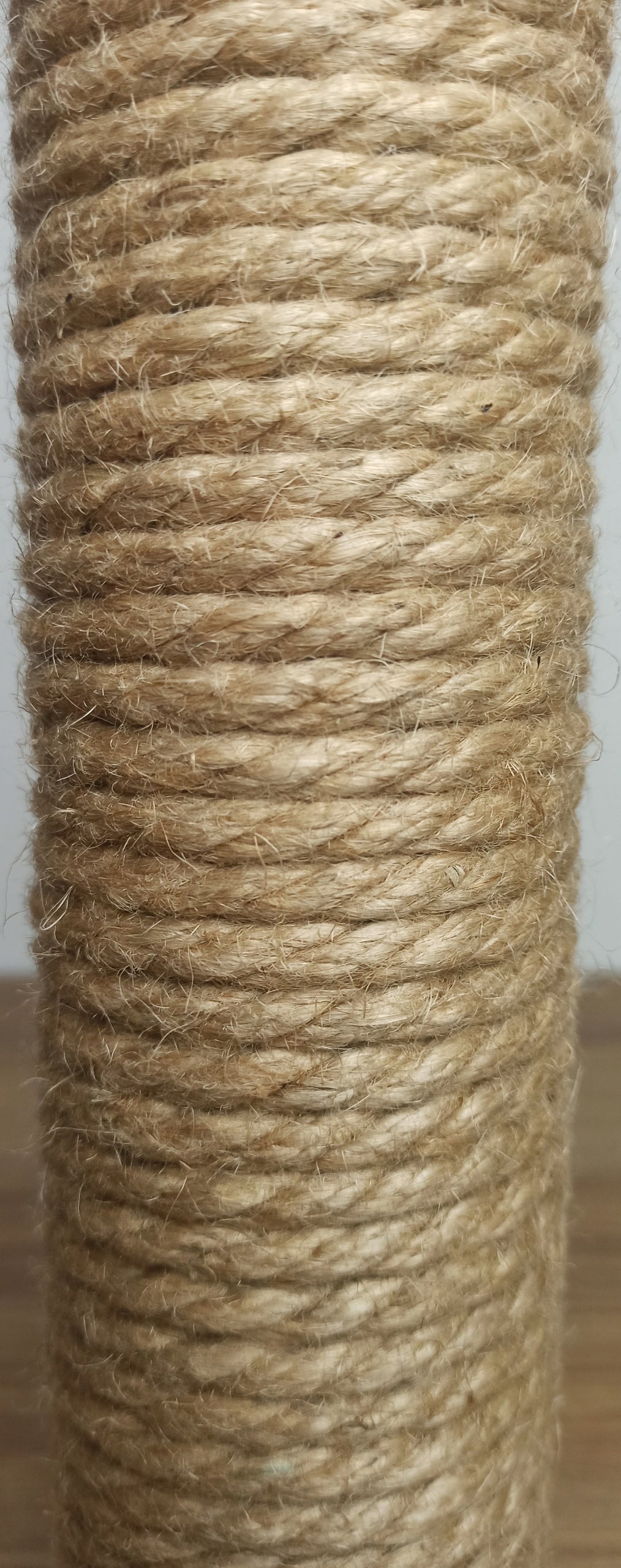 Mebel Point Wymienny słupek do drapaka dla kota 70 cm, lina sizalowa 8 mm, gwint M8 – beżowy