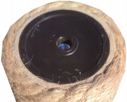 Mebel Point Wymienny słupek do drapaka dla kota 70 cm, lina sizalowa 8 mm, gwint M8 – beżowy