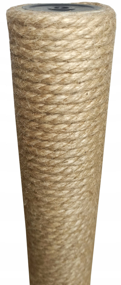 Mebel Point Wymienny słupek do drapaka dla kota 70 cm, lina sizalowa 8 mm, gwint M8 – beżowy