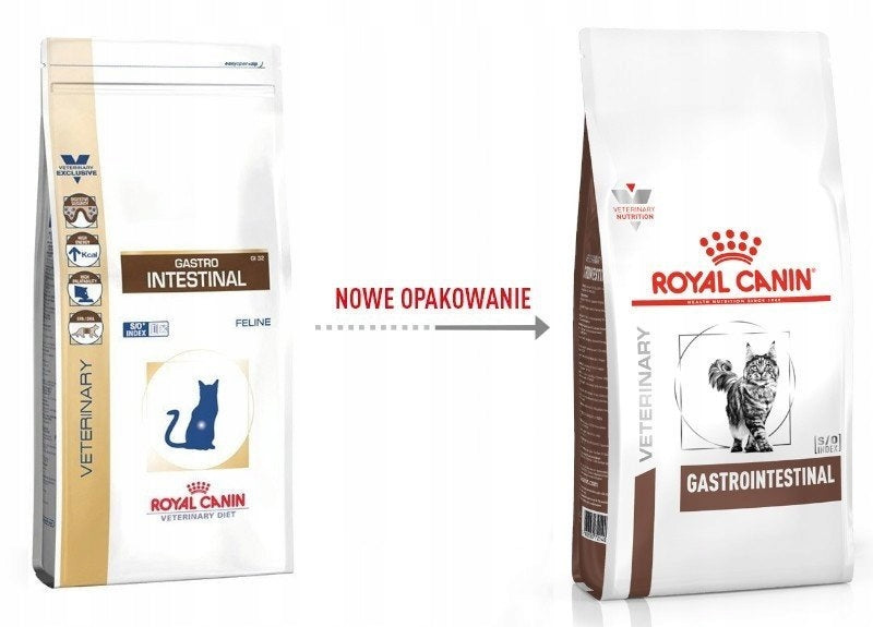 Royal Canin Gastro Intestinal GI 32 sucha karma dla kota 2 kg – weterynaryjna, drób