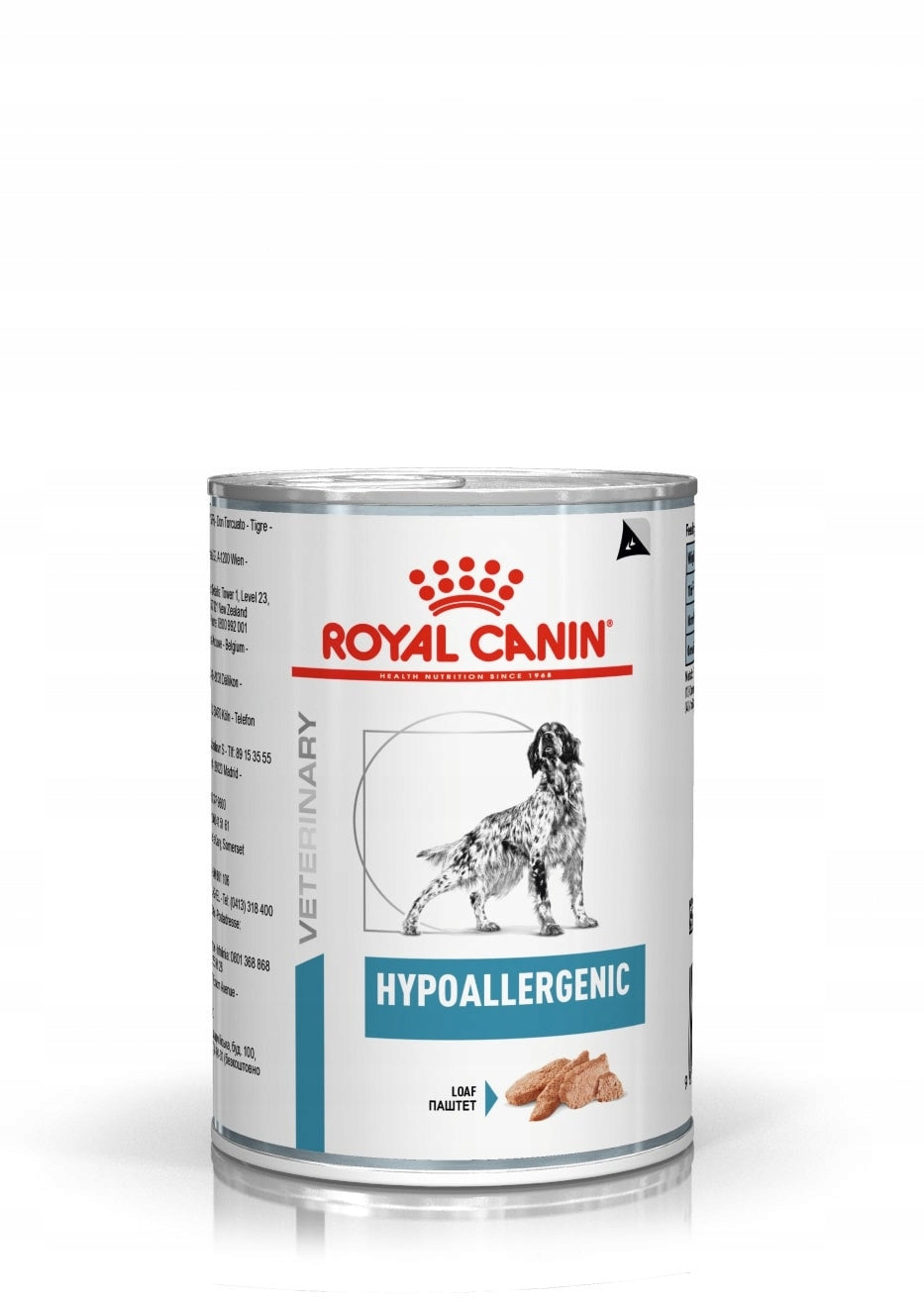 Royal Canin Hypoallergenic DR21 mokra karma dla psa z alergią pokarmową 400 g – puszka