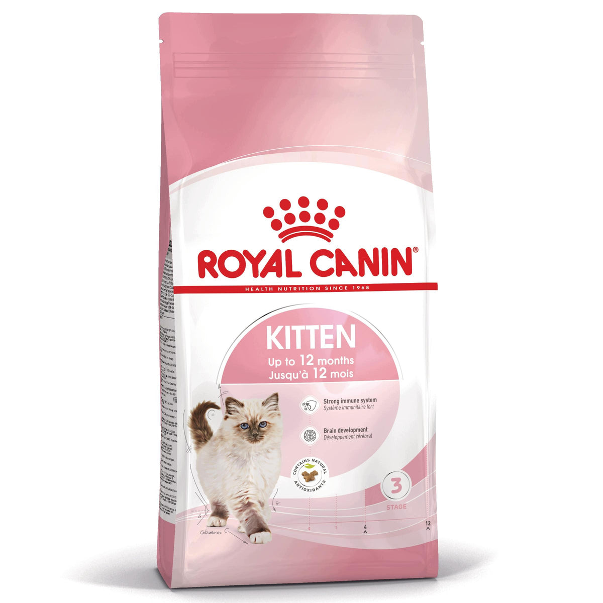 Royal Canin Kitten karma sucha dla kociąt 4 kg – z prebiotykiem, 4–12 miesięcy, drób
