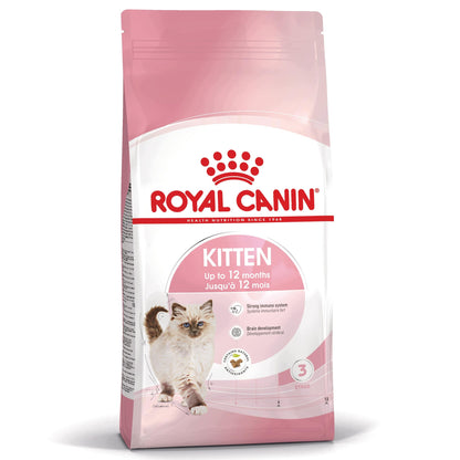 Royal Canin Kitten karma sucha dla kociąt 4 kg – z prebiotykiem, 4–12 miesięcy, drób