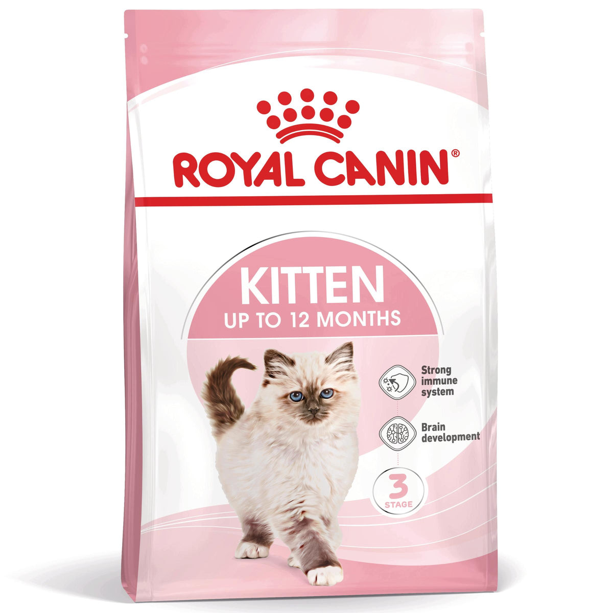 Royal Canin Kitten karma sucha dla kociąt 4 kg – z prebiotykiem, 4–12 miesięcy, drób