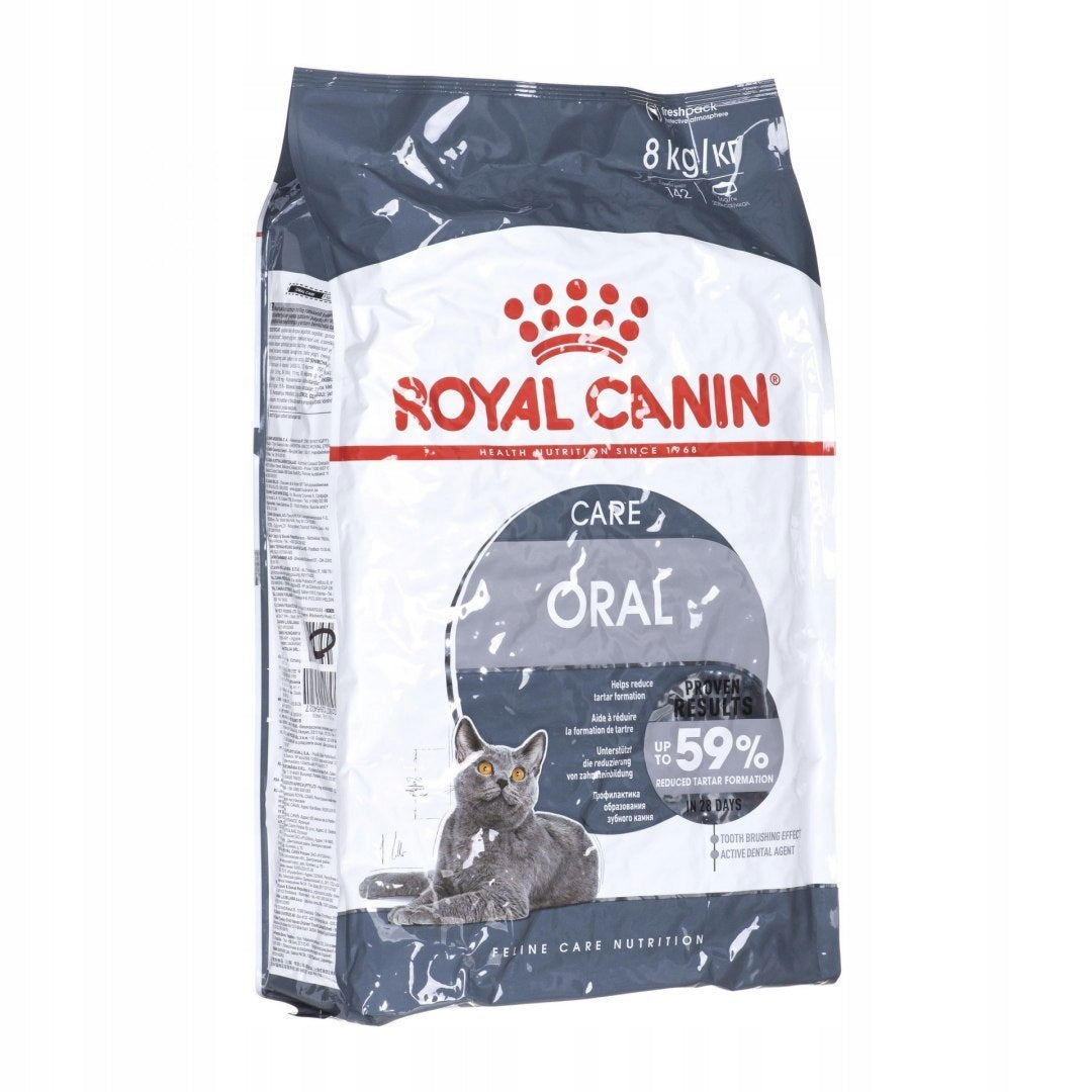 Royal Canin Oral Care sucha karma dla kota 8 kg – redukcja kamienia nazębnego, dorosłe