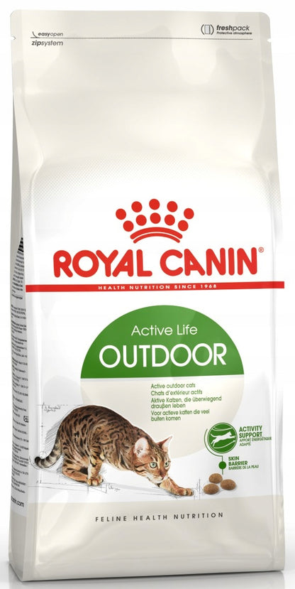 Royal Canin Outdoor sucha karma dla kotów dorosłych wychodzących 2 kg – mix smaków