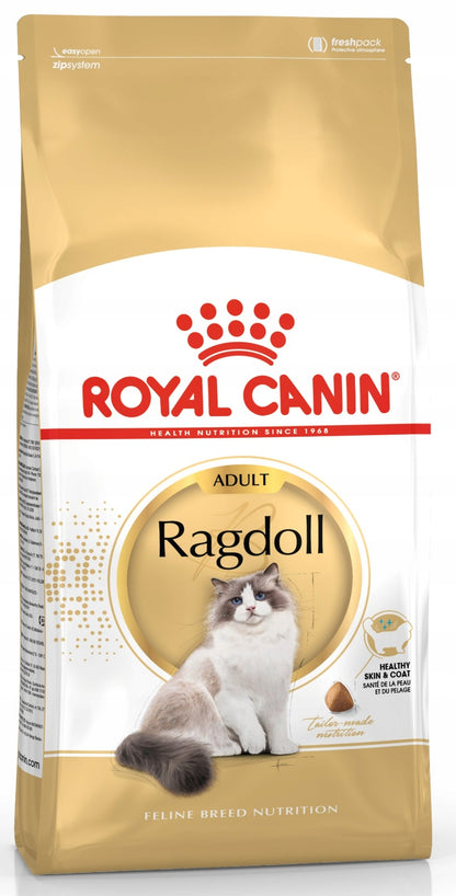 Royal Canin Ragdoll Adult sucha karma dla kota 10 kg – dla dorosłych kotów rasy ragdoll, kurczak