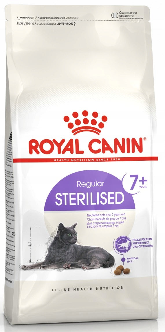 Royal Canin Sterilised +7 sucha karma dla kotów sterylizowanych starszych 3,5 kg – kurczak