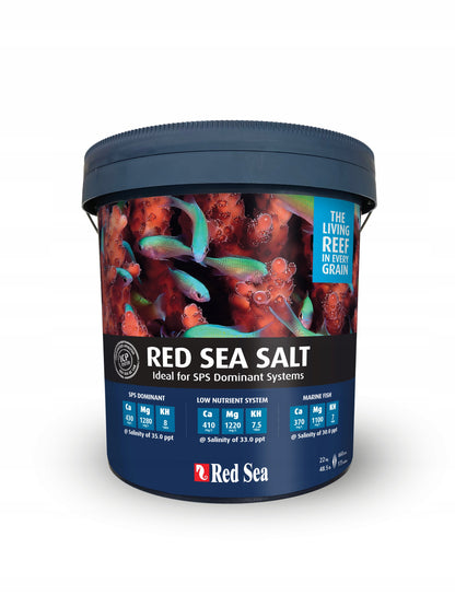 Red Sea sól morska do akwarium rafowego 7 kg – z Ca, Mg i KH, dla koralowców SPS