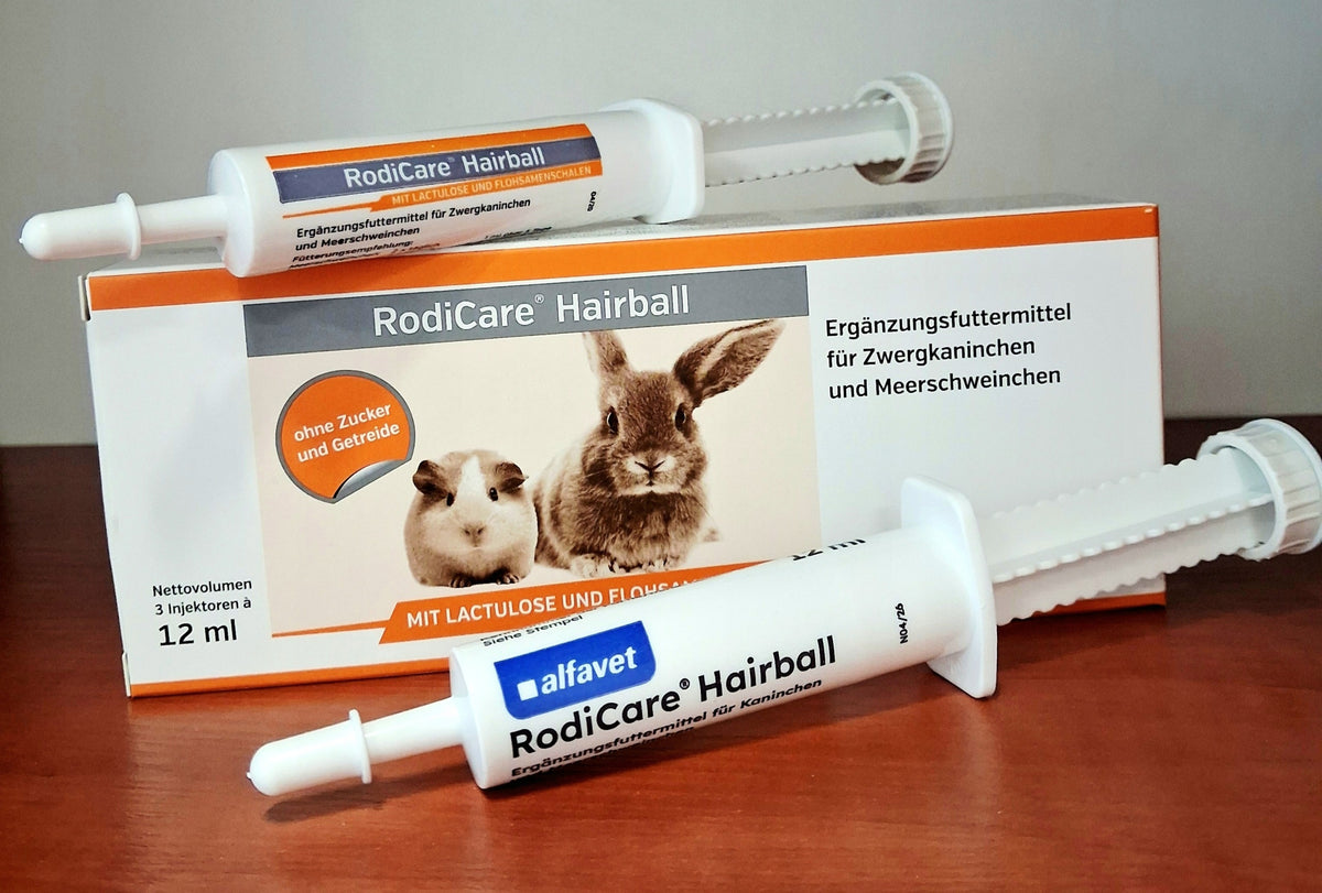 AlfaVet RodiCare Hairball pasta odkłaczająca 12 ml dla królików i świnek morskich
