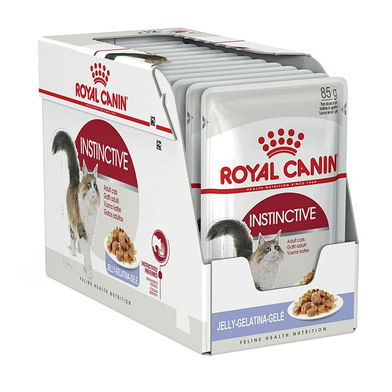Royal Canin Instinctive mokra karma dla kota w sosie 12 x 85 g – dla dorosłych kotów