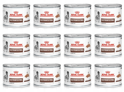 Royal Canin Gastrointestinal Low Fat mokra karma dla psa, niskotłuszczowa – 12 x 200 g