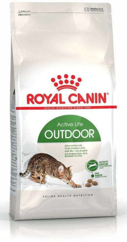 Royal Canin Outdoor sucha karma dla kotów wychodzących 4 kg – dla dorosłych kotów, kurczak