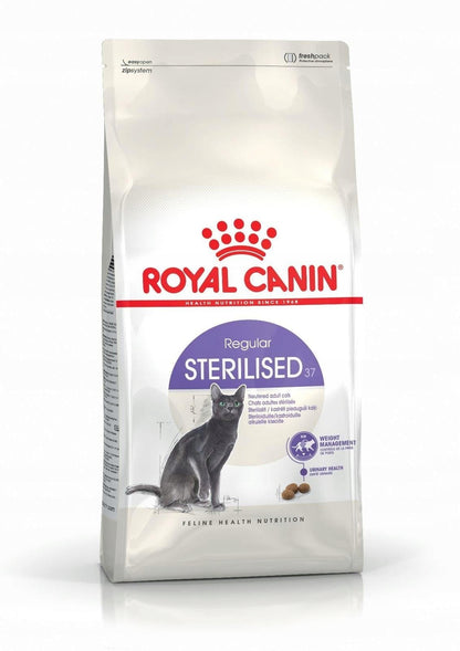 Royal Canin Sterilised 37 sucha karma dla kotów sterylizowanych 2 kg – z L-karnityną