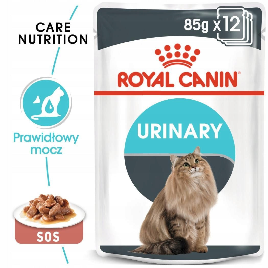 Royal Canin Urinary Care mokra karma dla kota w sosie 12 x 85 g – kurczak