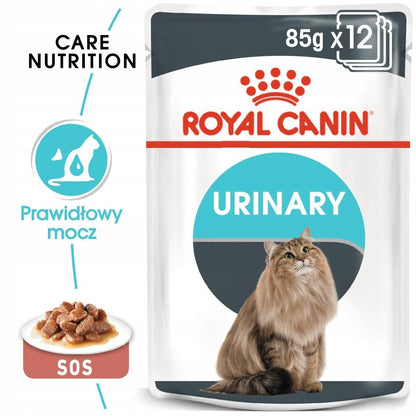 Royal Canin Urinary Care mokra karma dla kota w sosie 12 x 85 g – kurczak