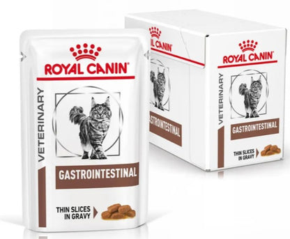Royal Canin Veterinary Gastrointestinal mokra karma dla kota w sosie – 12 saszetek po 85 g